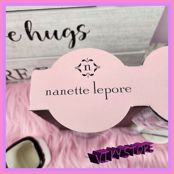 NWT {Nannette} {Lepore} Goblet Set: Elegant Dining Delight! NWT - Picture 3 of 4